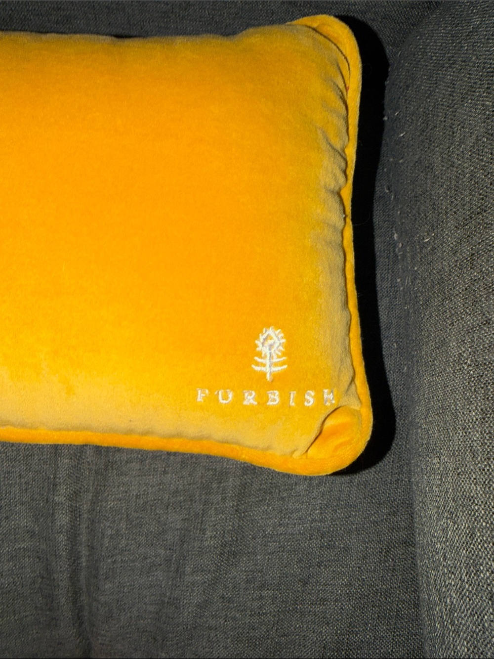 Furbish Studio ‘I Have Vague Feelings About Whatever’ Needlepoint Pillow - Picture 3 of 6